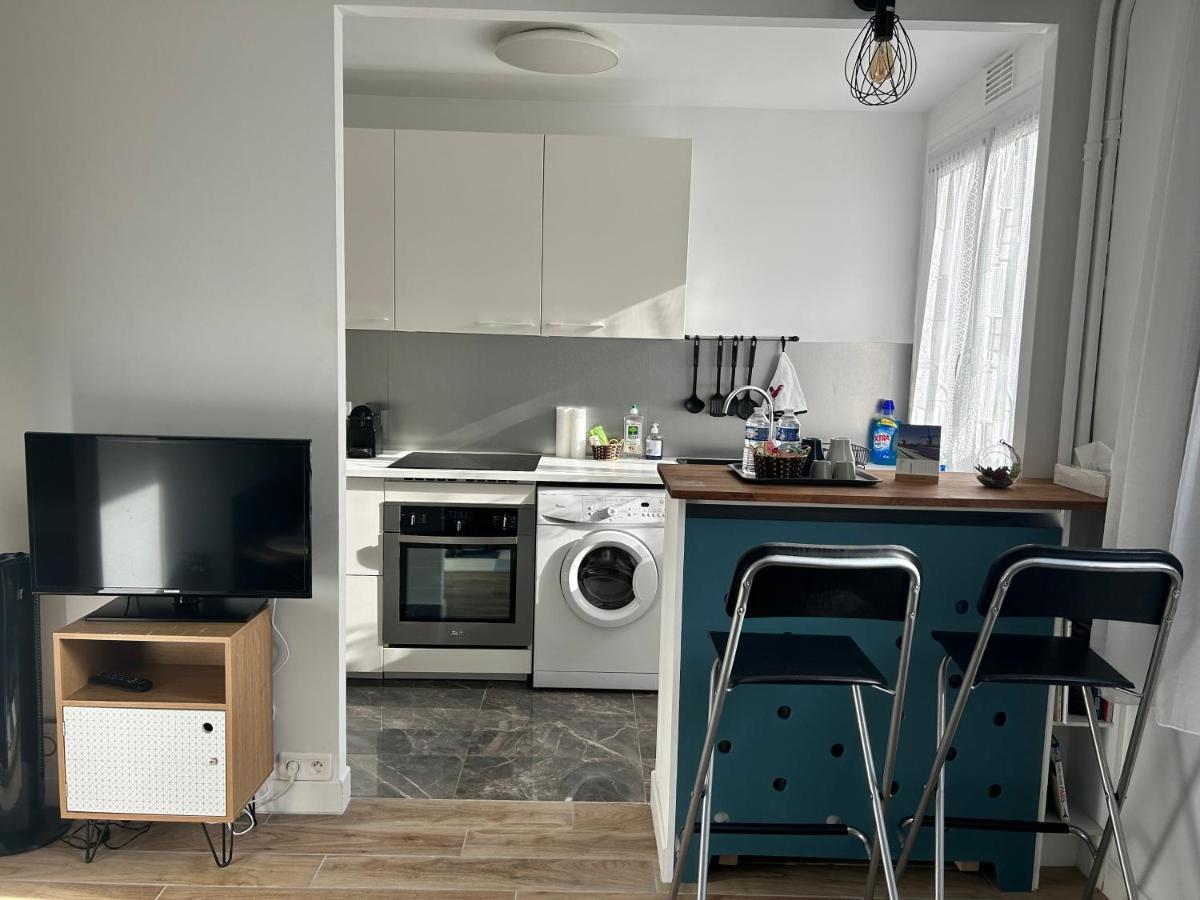 Cosy Studio Proche De La Defense Arena 라 가렌느-콜롱브 외부 사진
