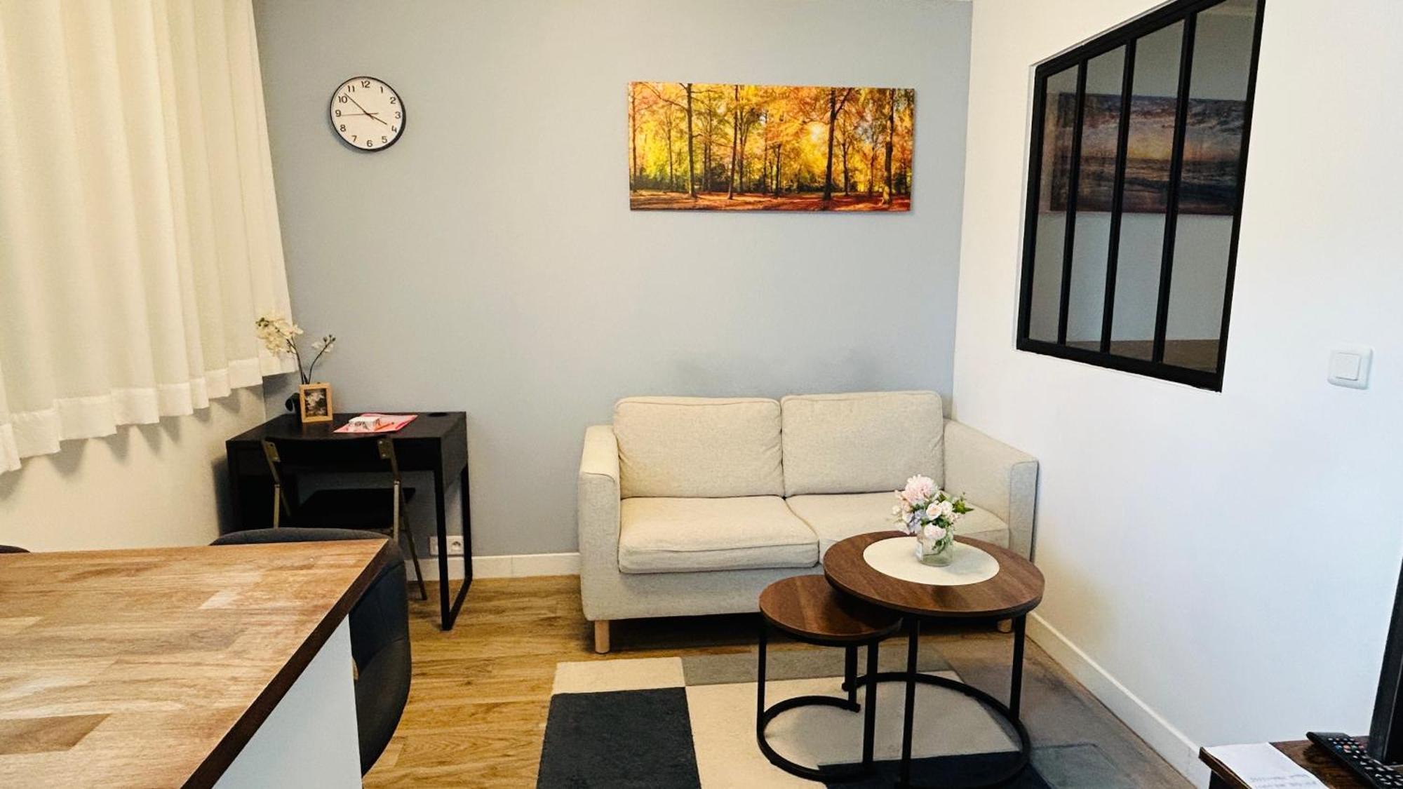 Cosy Studio Proche De La Defense Arena 라 가렌느-콜롱브 외부 사진